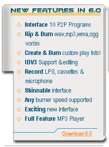 MP3 Master Features